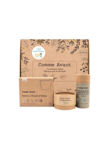 COFFRET SOIN HOMME BIO